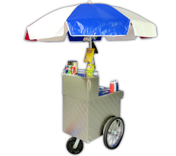 California Gold Rush Hot Dog Cart
