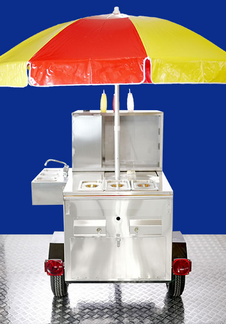 chicago hot dog cart 